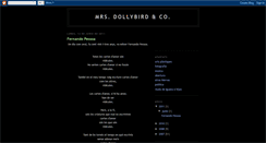 Desktop Screenshot of mrsdollybirdandco.blogspot.com