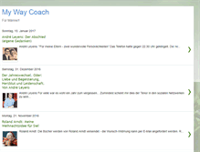 Tablet Screenshot of mywaycoach.blogspot.com