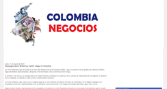 Desktop Screenshot of colombianegocios.blogspot.com