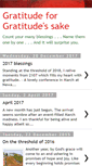 Mobile Screenshot of gratitudeforeverythinginlife.blogspot.com