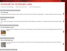 Tablet Screenshot of gratitudeforeverythinginlife.blogspot.com