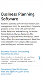 Mobile Screenshot of business-planning-software.blogspot.com