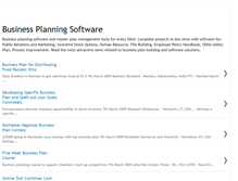 Tablet Screenshot of business-planning-software.blogspot.com