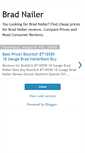 Mobile Screenshot of bradnailershop.blogspot.com