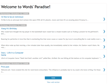 Tablet Screenshot of lover-of-words.blogspot.com