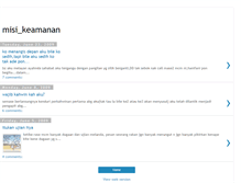 Tablet Screenshot of misikeamanan.blogspot.com