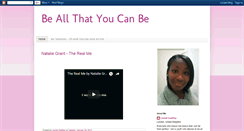 Desktop Screenshot of beallthatyoucanbe-lluvial.blogspot.com