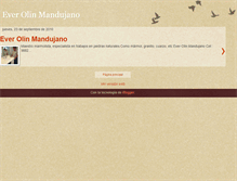Tablet Screenshot of everolinmandujano.blogspot.com