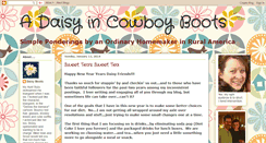 Desktop Screenshot of adaisyincowboyboots.blogspot.com