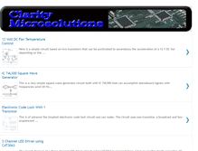 Tablet Screenshot of circuits-diagrams.blogspot.com