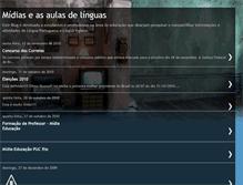 Tablet Screenshot of linguasemidias.blogspot.com