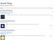 Tablet Screenshot of anorakthing.blogspot.com