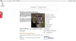 Desktop Screenshot of cikgulizapp.blogspot.com