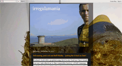 Desktop Screenshot of irregulamania.blogspot.com