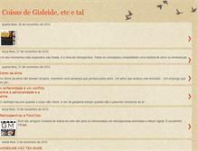 Tablet Screenshot of gisleidefernandes.blogspot.com