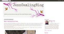 Desktop Screenshot of jenncamlingblog.blogspot.com