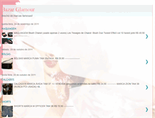 Tablet Screenshot of bazarglamourdf.blogspot.com
