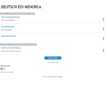 Tablet Screenshot of eoi-menorca.blogspot.com