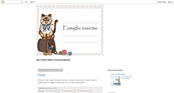 Desktop Screenshot of famiglieinsieme.blogspot.com