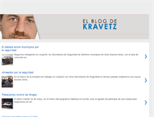 Tablet Screenshot of blogdekravetz.blogspot.com