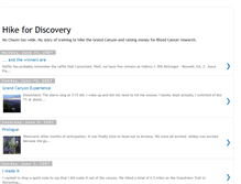 Tablet Screenshot of discoveryhike.blogspot.com