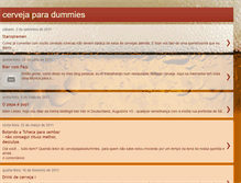 Tablet Screenshot of cervejaparadummies.blogspot.com