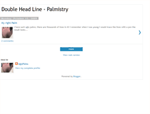 Tablet Screenshot of doubleheadlinepalm.blogspot.com