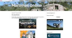 Desktop Screenshot of marinhasonline.blogspot.com