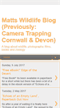 Mobile Screenshot of cornwallcameratrapping.blogspot.com