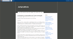 Desktop Screenshot of jurisprudenciadireitodoambiente.blogspot.com