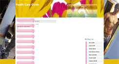 Desktop Screenshot of healthcareguidebd.blogspot.com