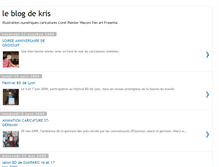 Tablet Screenshot of kris-dessins.blogspot.com