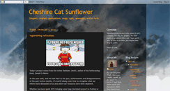 Desktop Screenshot of cheshirecatsunflowers.blogspot.com