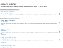 Tablet Screenshot of mentes-inkietas-reload.blogspot.com