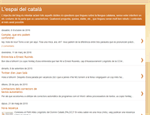 Tablet Screenshot of lespaidelcatala.blogspot.com