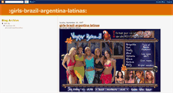 Desktop Screenshot of girls-brazil-argentina-latinas.blogspot.com