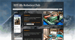 Desktop Screenshot of iiit-bhroboticsclub.blogspot.com