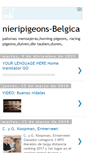 Mobile Screenshot of nieripigeonsbe.blogspot.com
