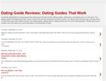 Tablet Screenshot of datingguidesthatwork.blogspot.com
