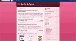 Desktop Screenshot of benficadofuturo.blogspot.com