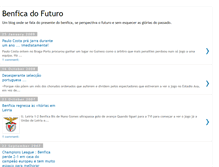 Tablet Screenshot of benficadofuturo.blogspot.com