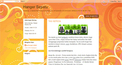 Desktop Screenshot of hangersepatu.blogspot.com