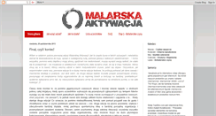 Desktop Screenshot of malarska-aktywacja.blogspot.com