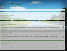 Tablet Screenshot of detourtomotherhood.blogspot.com
