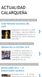 Mobile Screenshot of calarca-actualidad.blogspot.com