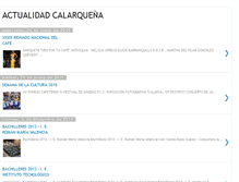 Tablet Screenshot of calarca-actualidad.blogspot.com