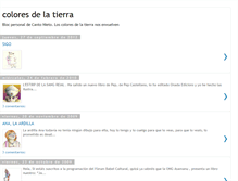 Tablet Screenshot of coloresdelatierra.blogspot.com