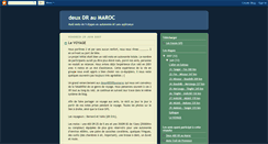 Desktop Screenshot of deuxdraumaroc.blogspot.com