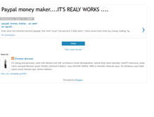 Tablet Screenshot of ezzypaypalmoney.blogspot.com