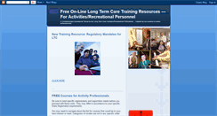 Desktop Screenshot of activities-training.blogspot.com